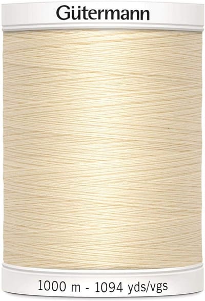 Naai alle draad - Polyester garen - Kleding repareren - 100% Polyester - 1000 meter - Lichtblauw