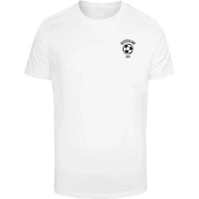 Mister Tee - Football Bear Heren Tshirt - M - Wit