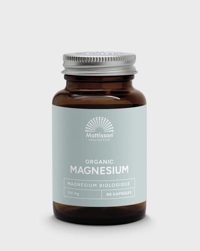 Mattisson - Biologische Magnesium 100 mg - 60 capsules