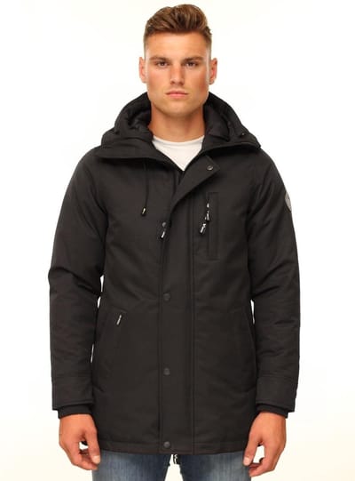 Versano Thomas N Parka Heren Winterjas S- Zwart