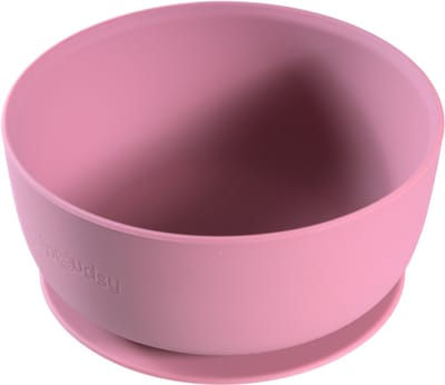 Sproudsy Kom Serene – Zuignap – Kinderservies - Baby – Hot Pink