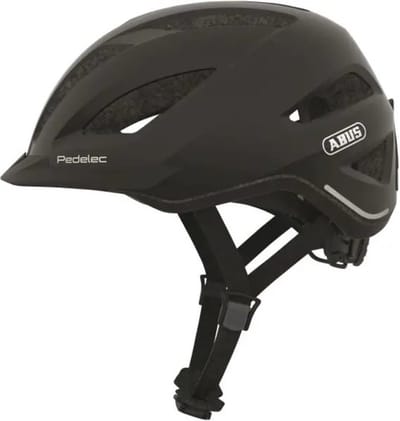 Fietshelm ABUS PEDELEC 1.2 shiny black M - 52-57 cm - zwart - Geschikt voor gebruik op speed pedelecs - elektrische fietsen - snorfietsen - NTA-8776 310 g