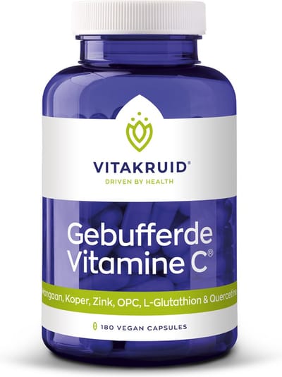 Vitakruid Gebufferde Vitamine C 180 vegicaps