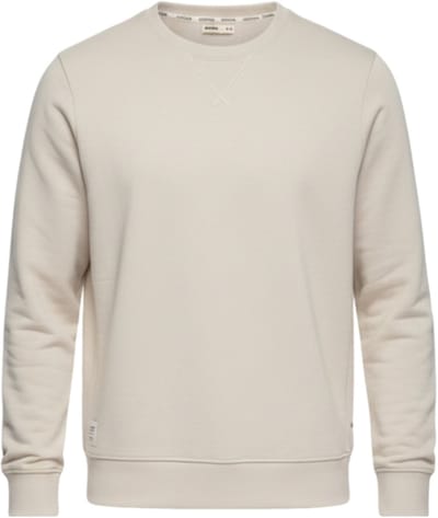 OMBRE Sweater - Regular Fit - Katoen - Lange Mouw Lichtgrijs S