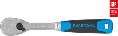 SW-Stahl 06094L omschakelratel 1/4 inch I hoog koppel 135 Nm I fijnvertand met 90 tanden