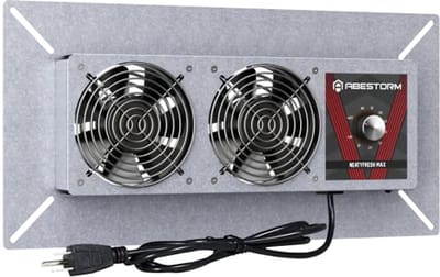 Crawlspace Ventilatieventilator met Hygrostaat en Dehumidistat - Dubbele Luchtventilator voor Kelder en Kruipruimte