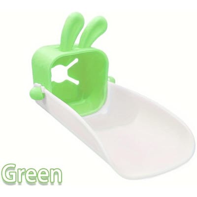 Extension de Robinet en Forme de U pour une Utilisation Pratique - Fabriquée en Plastique, Idéale pour les Robinets d'Évier de Cuisine vert