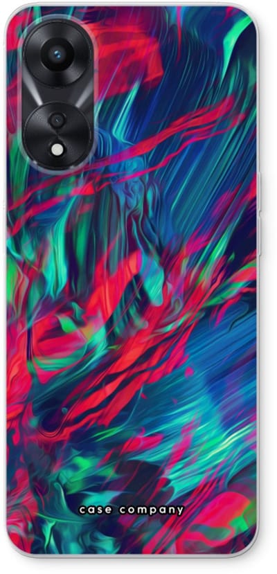 Case Company® - Hoesje geschikt voor Oppo A78 5G hoesje - Pilgrims Of The Sea - Soft Cover Telefoonhoesje - Bescherming aan alle Kanten en Schermrand