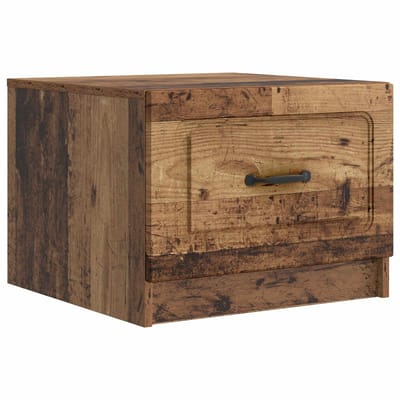 vidaXL - Salontafel - Oud - hout - 49 - x - 50 - x - 37 - cm - Bewerkt - hout