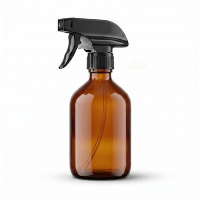 24DOTS Plantenspuit | 500 ml Bruin Amberkleurig Glas | Plantensproeier | Spuitfles voor kamerplanten | Waterverstuiver | Vernevelaar