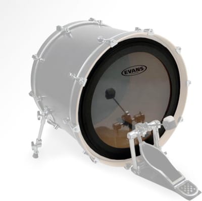 Evans GMAD Clear 22", BD22GMAD, basDrum Batter - Bass drumvel