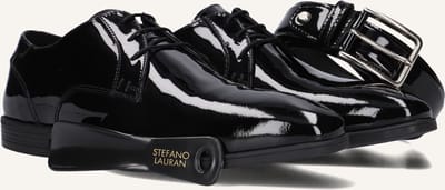STEFANO LAURAN 84707 Nette schoenen - Business Schoenen - Heren - Zwart - Maat 41,5