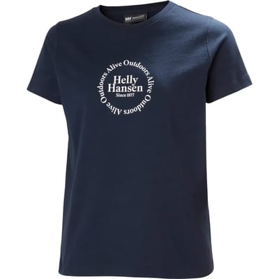 Helly Hansen Core Graphic 2.0 T-shirt Met Korte Mouwen Blauw M Vrouw