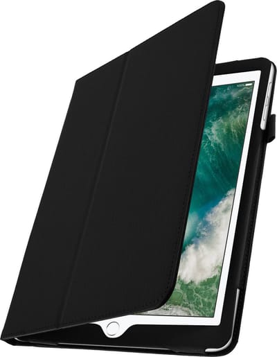 Avizar Foliohoes Geschikt voor iPad Air / iPad 9.7 / 5 folio case integrale bescherming ondersteunende functie, Zwart