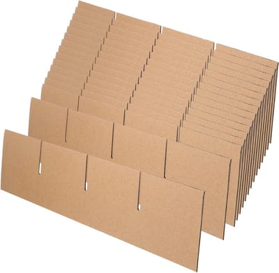 Kartonnen Verhuisdozen Verdelers - Verpakkingsdozen Scheidingswanden - Beschermend Verpakken - Praktische en Handige Installatie