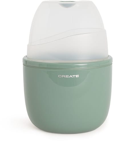 CREATE - Flessenwarmer en sterilisator met stoomkookfunctie - 2 flessen - Sage - BABY BOTTLE WARMER