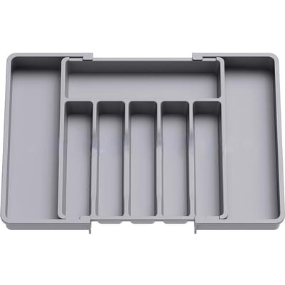 Keuken Plastic Lade Organiseer Houder Uitbreidbare lade organizers Vork Lepel Verdeler keukenlade Bestek Organizer one size