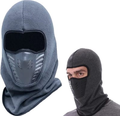 Balaclava Multiuse Bivakmuts I Nekwarmer I Bivak I Gezichtsmasker I Ski Masker I Grijs