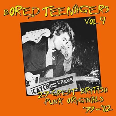 Various Artists - Bored Teenagers Vol.9: 18 Great British Punk Originals '77-'82 (LP)