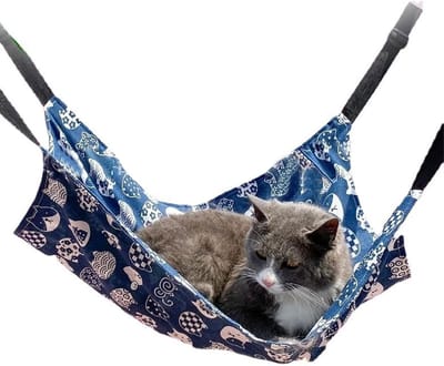 Zachte en Ademende Hangmat voor Huisdieren, Geschikt voor Katten, Honden en Konijnen tot 6 kg