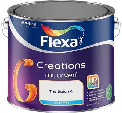 Flexa - Creations Muurverf Zijdemat - The Salon 4 - Mengverf - 2,5 L