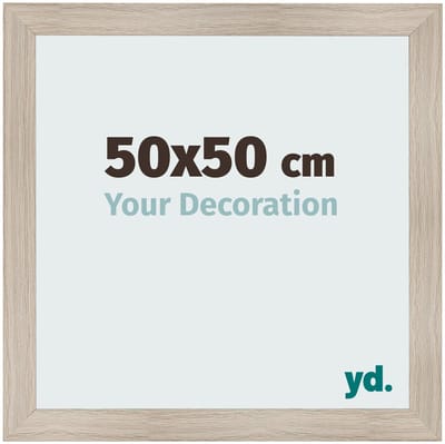 Your Decoration - Fotolijst 50x50 cm - MDF - Eiken Licht - Pisa