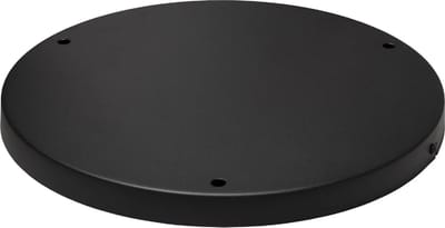 Plafondrozet 3L 350mm zwart