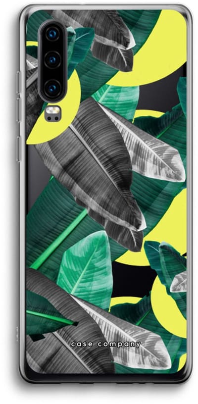 Case Company® - Hoesje geschikt voor Huawei P30 hoesje - Fantasie jungle - Soft Cover Telefoonhoesje - Bescherming aan alle Kanten en Schermrand