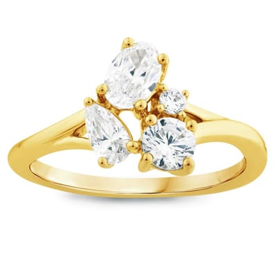 Luna Creation - 715.0754 - Ring - Dames - 585GG - Ringmaat 54
