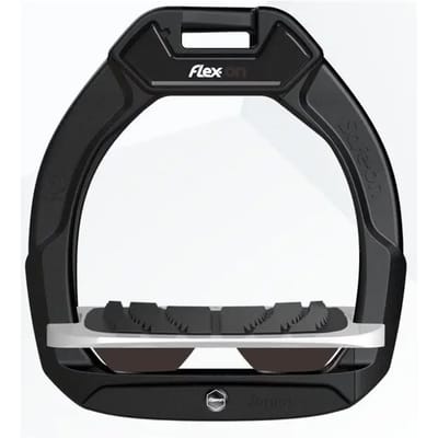 Veiligheidstijgers Paardrijden Schuin Grip Zwart/Grijs/Bruin Flex-On Safe-On