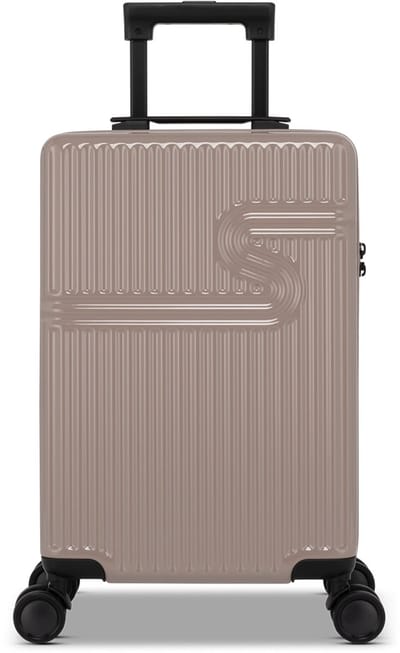 SUITSUIT Handbagage koffer 55x34x20 - Handbagage trolley - Lichtgewicht koffer - Reiskoffer - Veilig TSA cijferslot - Signature koffer Ginger Brown - Bruin