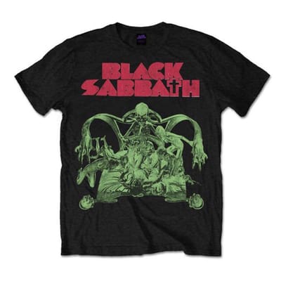 Black Sabbath - Sabbath Cut-out Heren T-shirt - S - Zwart