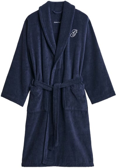 GANT Badjas EMBROIDERY ROBE Set van 1