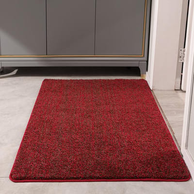 Vloermat voor Voordeur Geavanceerd Gevoel Deur Deur Vuilafstotend Vuilvrij Wassen Vloermat voor Huishouden Licht Luxe Tapijt Verdikt 50x80cm