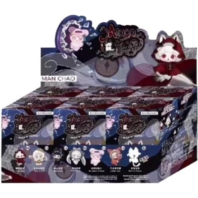 Manchao Mioco Pluche Vinyl Pop Blind Box Schattige Verzamelfiguur Mysterie Speeltje Cadeau Voor Kinderen Meisjes Huisdecoratie