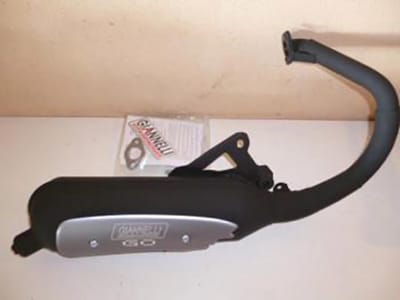 giannelli uitlaat voor scooter kymco 50 djw pr50ad / sa10 / 31647r nieuw