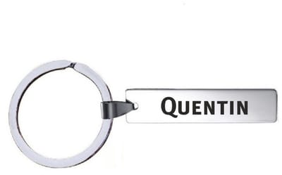 Sleutelhanger Met Naam - Quintin - RVS