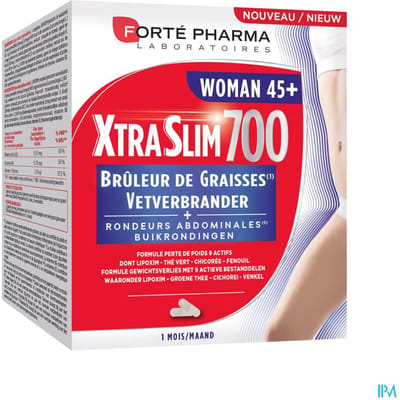 XtraSlim 700 45+ Vetverbrander 120 Capsules