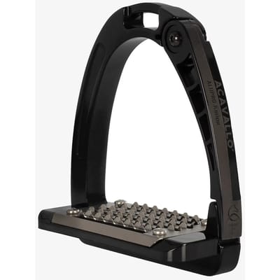 Acavallo Beugels Acaval Arena AluPRO junior Black/Black | Rood | Stijgbeugels en Beugelriemen
