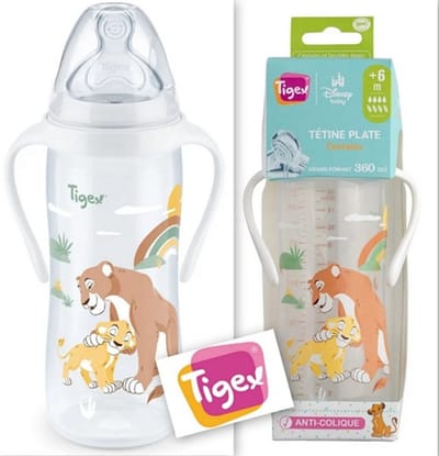 Tigex | Disney Simba | king leeuw | babyfles | + 6 maanden (maat 2) | 360 ml | 360 ml