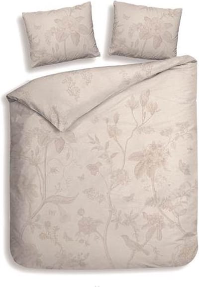 Heckettlane Maya Dekbedovertrek - Tweepersoons - 200x200/220 cm - Natural
