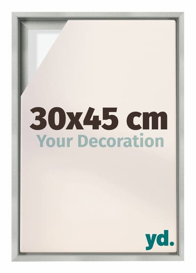 Your Decoration - Baklijst 30x45 cm - Zilver Mat - Baklijst voor Canvas - MDF - Lyon