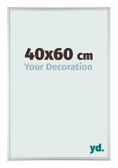 Your Decoration - Fotolijst 40x60 cm - Aluminium - Zilver Mat - Kent