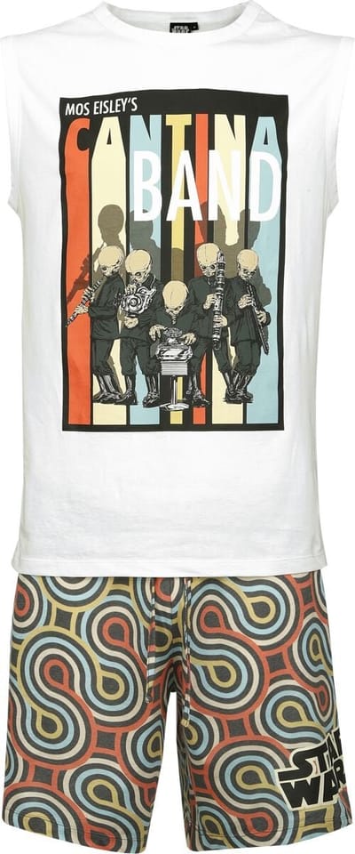 Star Wars Cantina Band Pyjama meerkleurig Katoen -