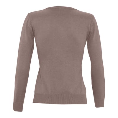 SOLS Dames/Dames Galaxy V Hals Sweatshirt (Medium Grijs)