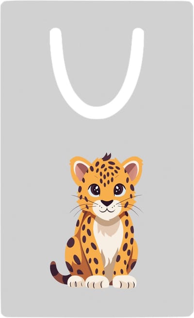 Hacebo® - Panter metalen boekenlegger - Katten - Dieren liefhebbers - Jaguar - jachtluipaard - cheeta Bladwijzer boekenleggers - 7.6 cm x 5cm