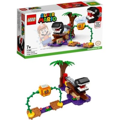 Lego Super Mario Bouwset 71381 Uitbreidingspakket Chomp Jungle-Standaard (Diversen) Nieuw