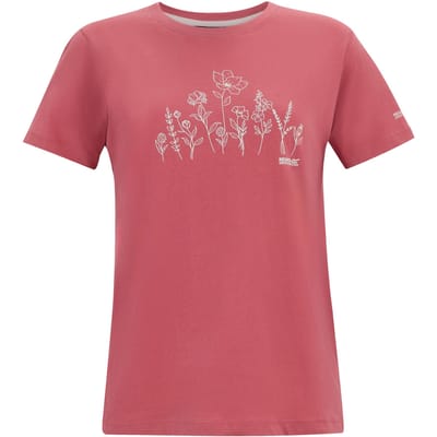 Regatta Dames/Dames Filandra VX Bloemen T-shirt (Leisteen)