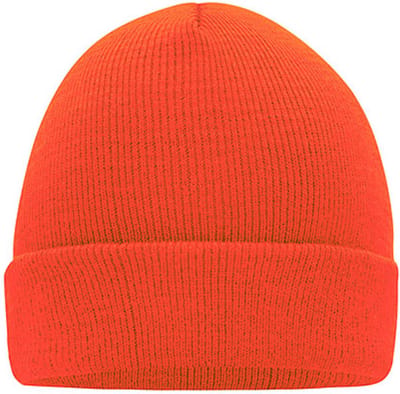 Myrtle Beach 'Knitted Cap' Beanie Feloranje