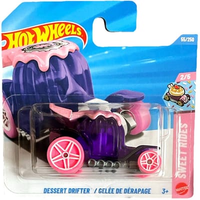 HOT WHEELS DESSERT DRIFTER / GELÉE DE DÉRAPAGE 55/250 HW 2/5 SWEET RIDES SHORT CARD 2026
